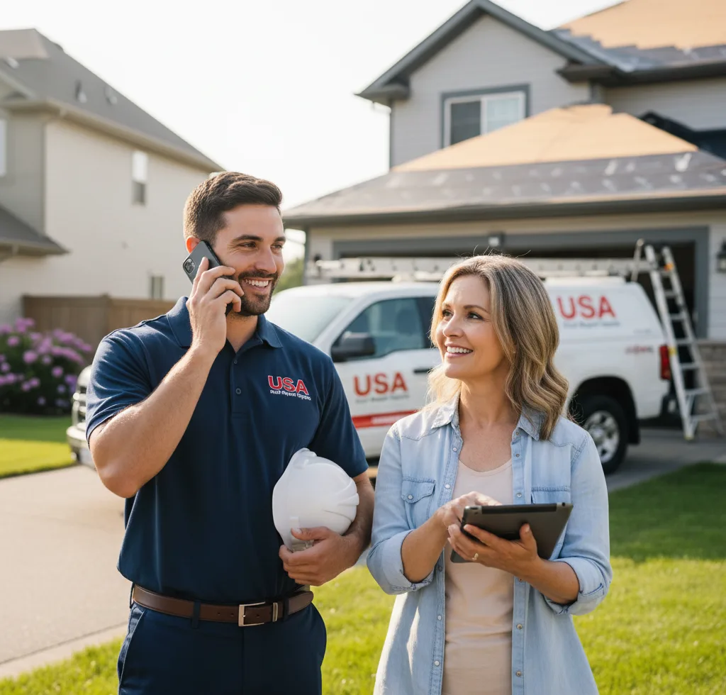 USA Roof Repair Experts customer support in Lufkin